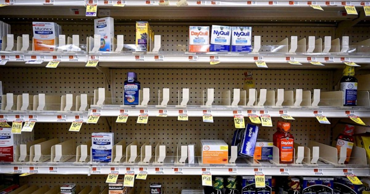 Pharmacies are to limit their procurement of children's