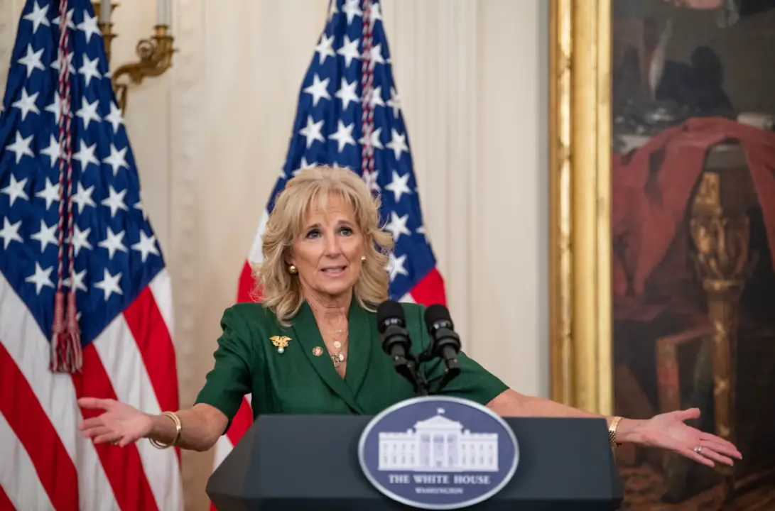 First Lady Jill Biden Under Fire for Strange Christmas Video