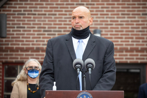 Fetterman’s Blunt Reaction to Carville on Biden’s Poll Numbers