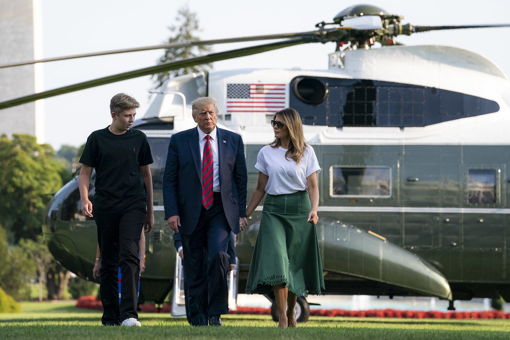 Barron Trump Charms and Causes Mischief, Contemplates Politics