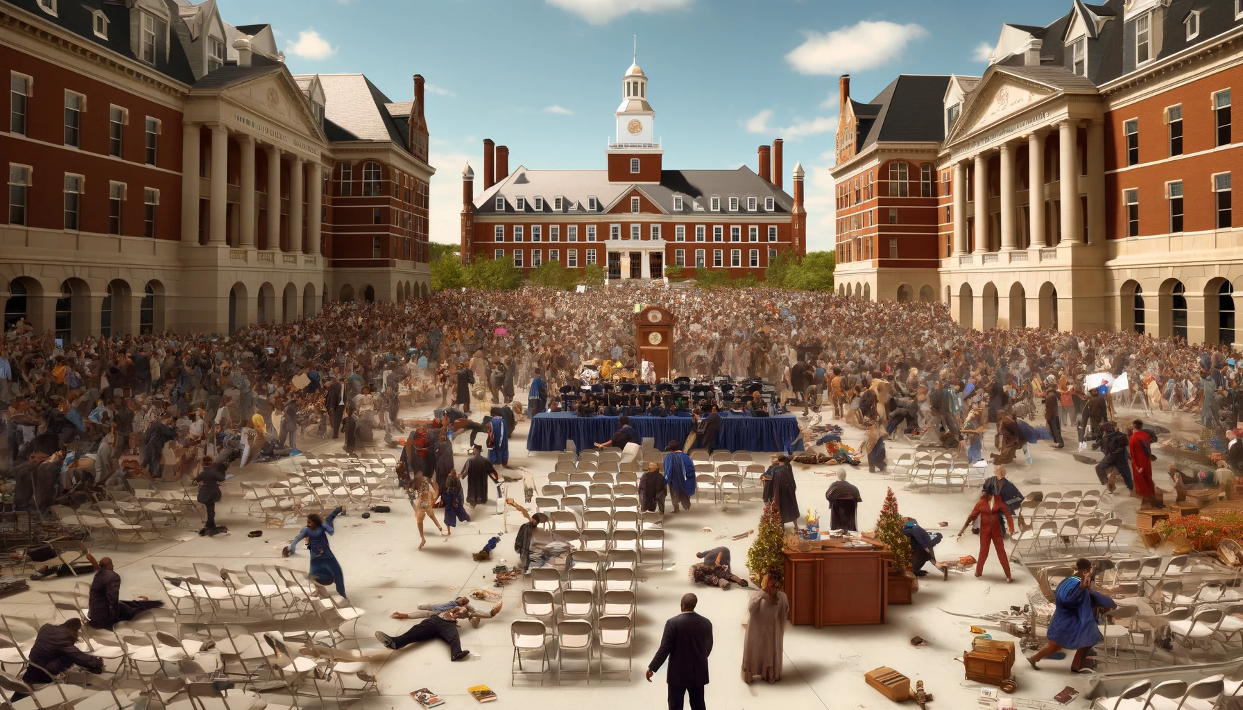 Howard University Forced to Cancel Graduation as Chaos Ensues