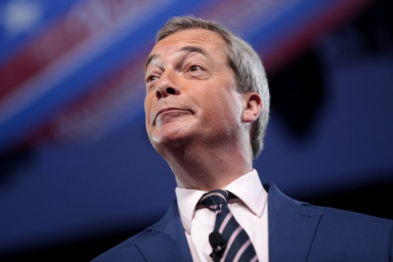 Nigel Farage Makes New Return To UK Politics