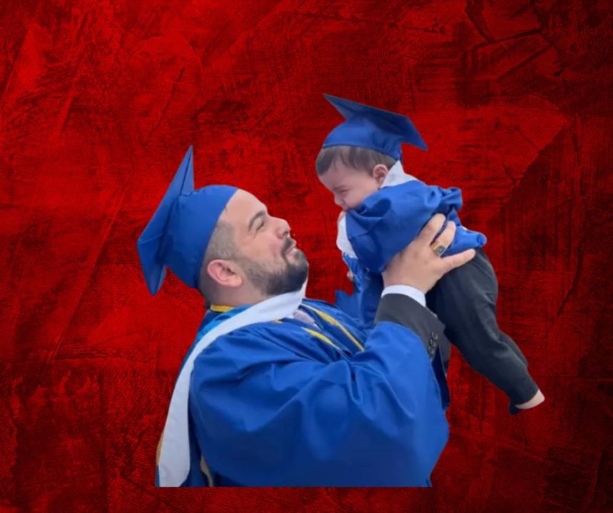Father Carries Son Across Graduation Stage Despite University Ban