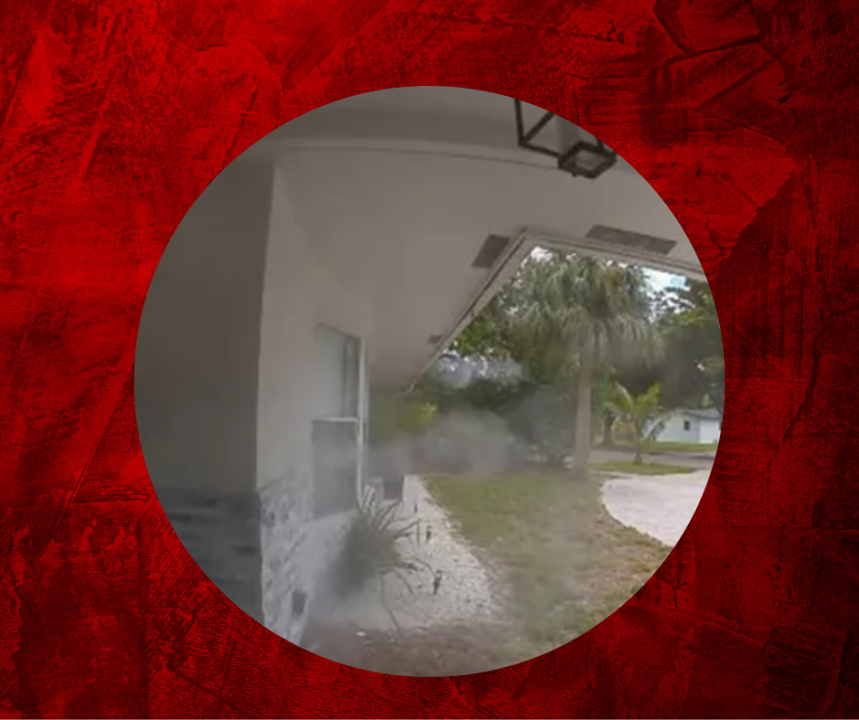 Doorbell Footage Shows Gunmen Firing at Florida Home in Broad Daylight