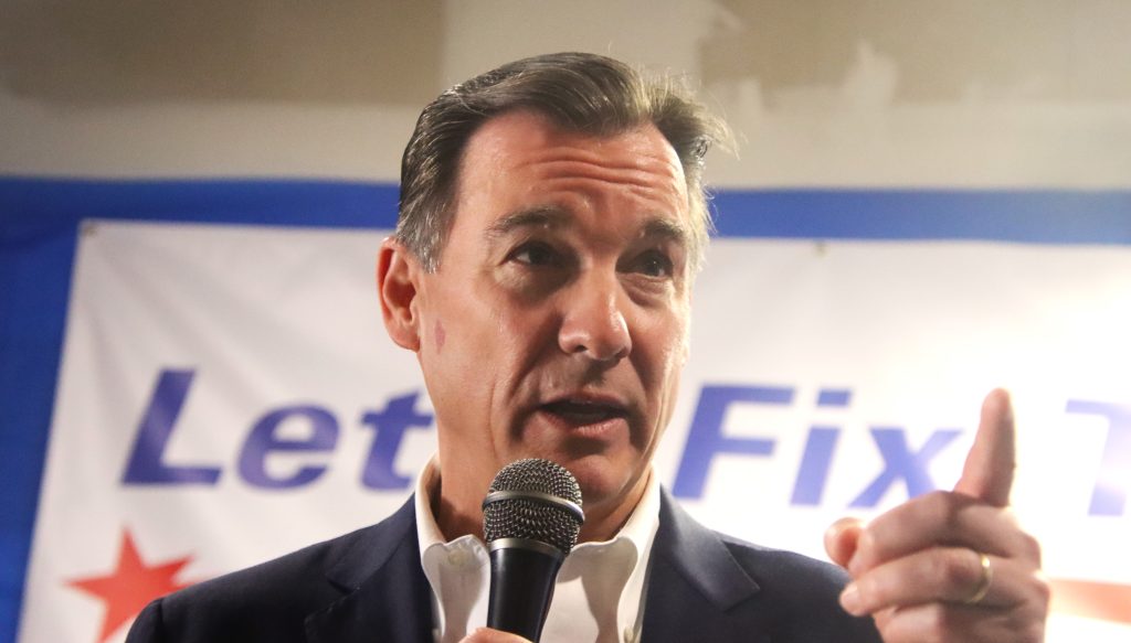 Protesters Confront Suozzi at Long Island Synagogue Over ICE Stance